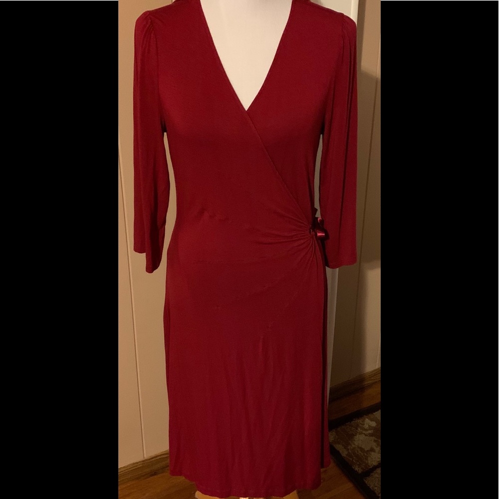 Express Wrap Dress Beautiful in Size Large